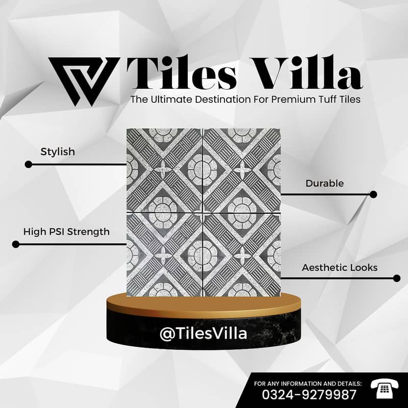 Tuff Tiles / Car Porch And Ramp Tiles / Garden Tiles / Chemical Tiles 13