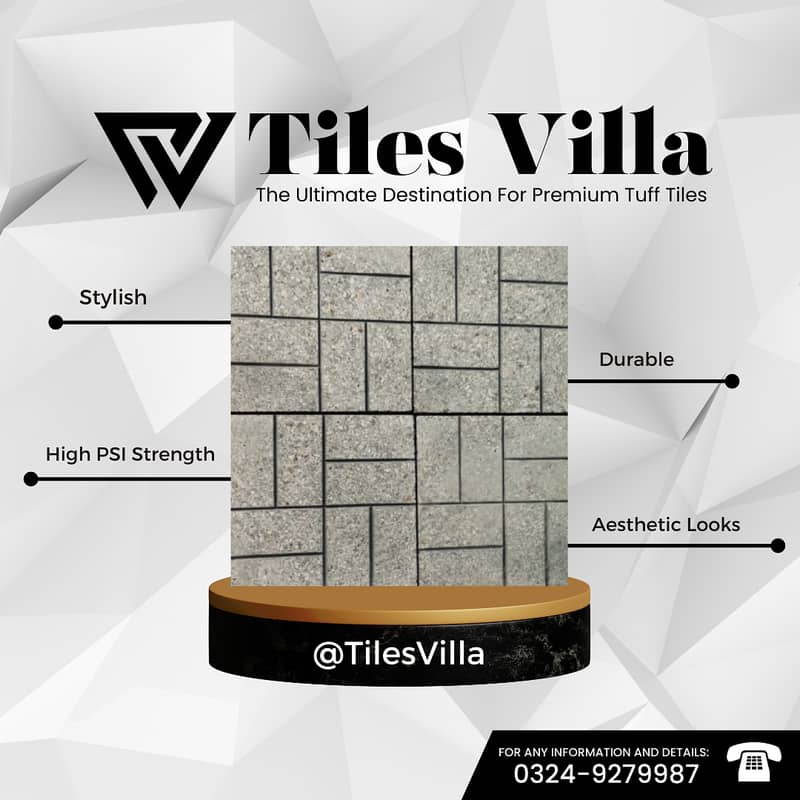 Tuff Tiles / Car Porch And Ramp Tiles / Garden Tiles / Chemical Tiles 19