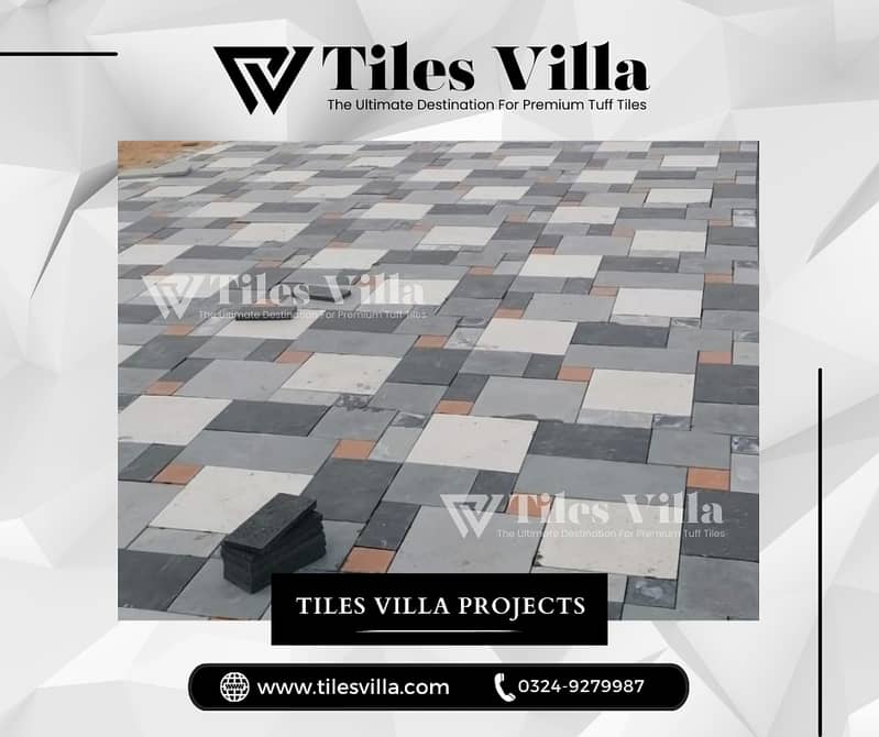 Tuff Tiles / Car Porch And Ramp Tiles / Garden Tiles / Chemical Tiles 5