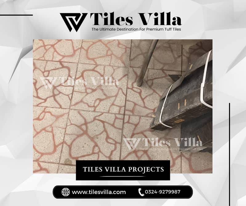 Tuff Tiles / Car Porch And Ramp Tiles / Garden Tiles / Chemical Tiles 16