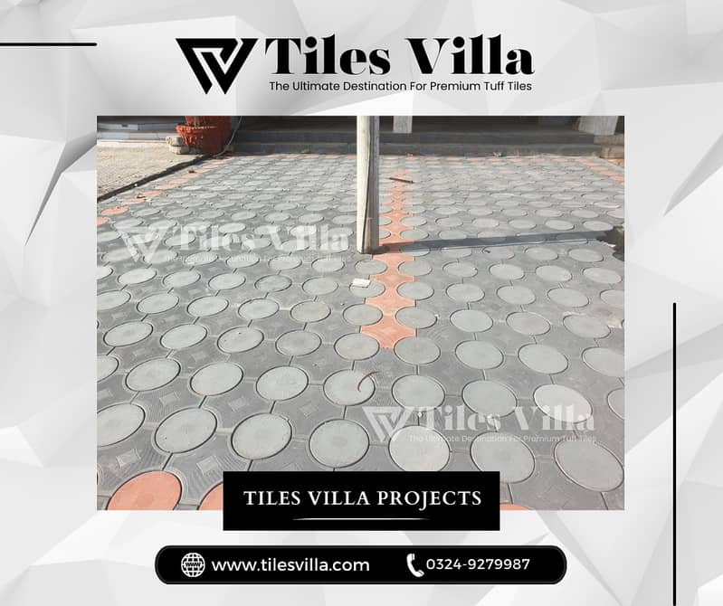 Tuff Tiles / Car Porch And Ramp Tiles / Garden Tiles / Chemical Tiles 18