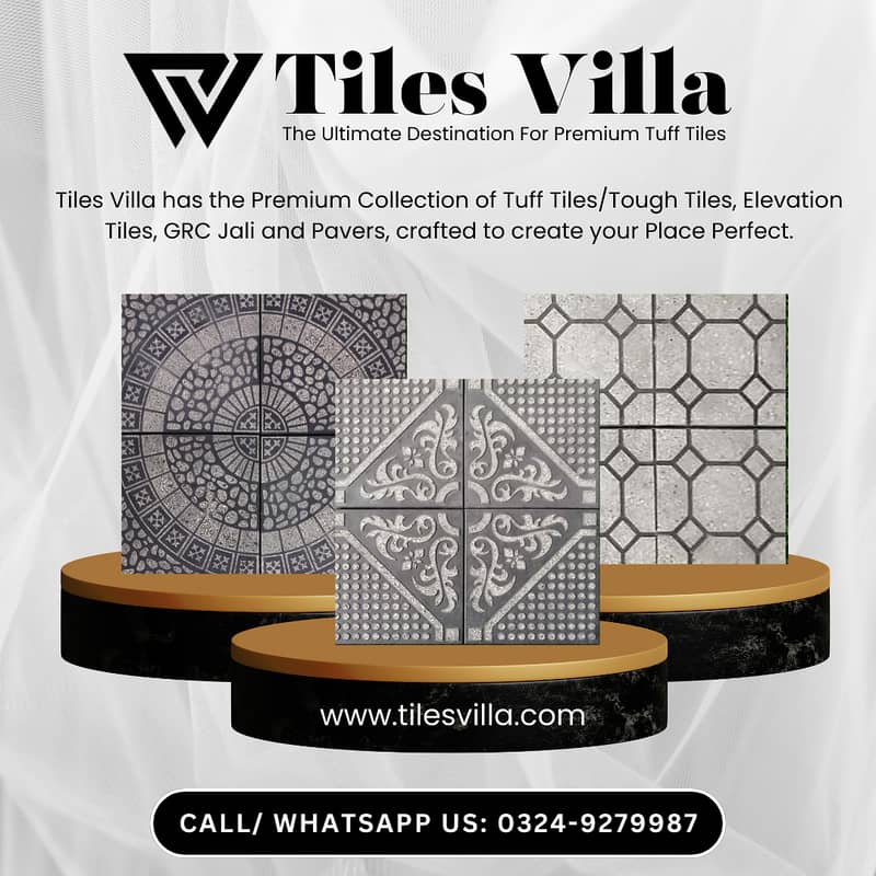 Tuff Tiles / Car Porch And Ramp Tiles / Garden Tiles / Chemical Tiles 3