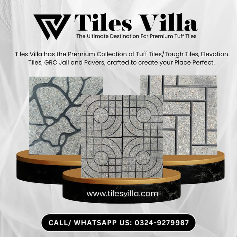 Tuff Tiles / Car Porch And Ramp Tiles / Garden Tiles / Chemical Tiles 5