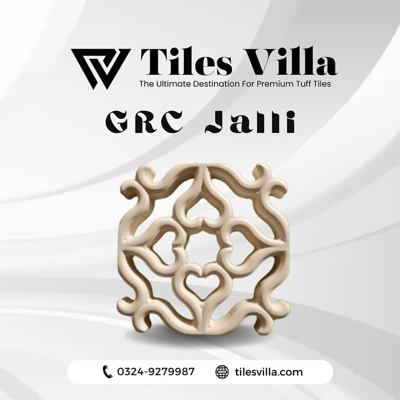 GRC Jali and Elevation Tiles 2