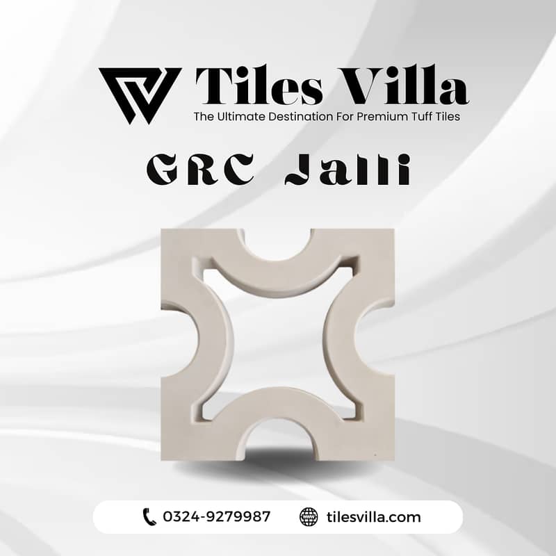GRC Jali and Elevation Tiles 3