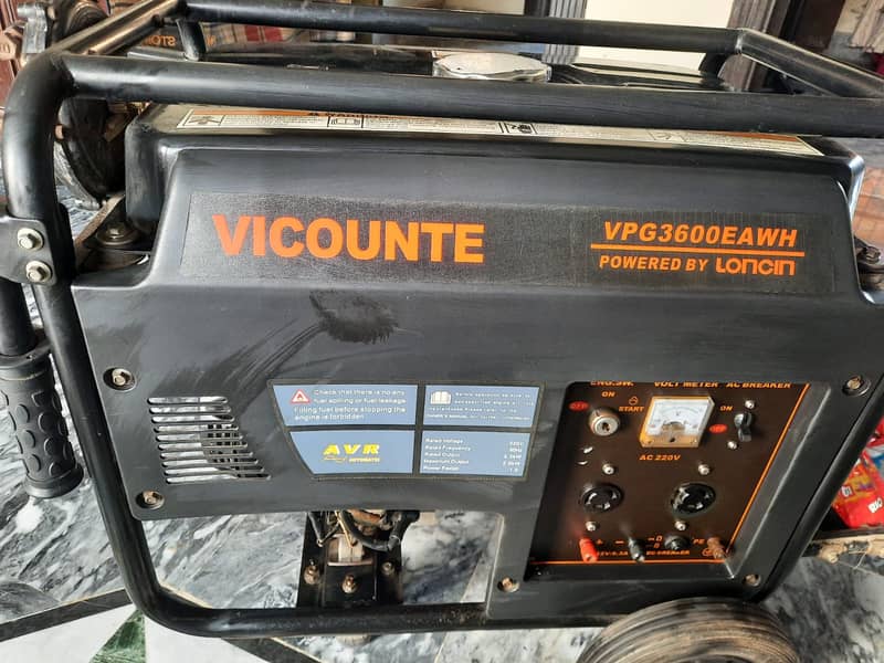 VICOUNTE GENERATOR VPG 3600EAWH 0