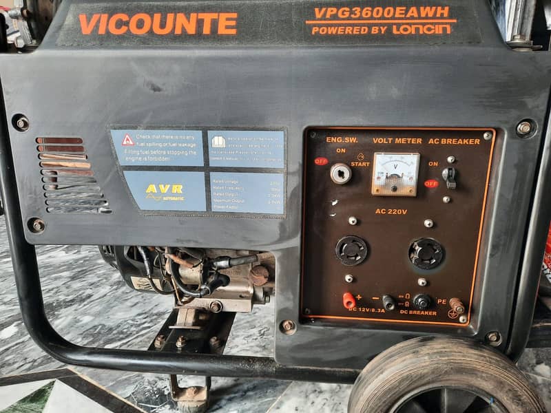 VICOUNTE GENERATOR VPG 3600EAWH 8