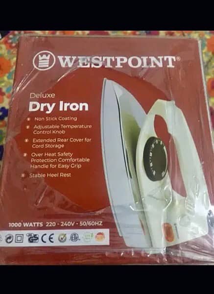 Dry Iron WF-673 WestPoint : Pin Pack; BRAND NEW 2