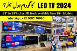 43” Smart Andriod Led tv 2024 Latest Models & other All Size Ofr