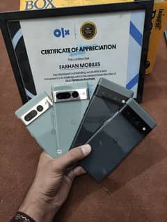 pixel 6 pro, 7 pro ,4a 5g pta officel approved  all pixel stocks avail 0
