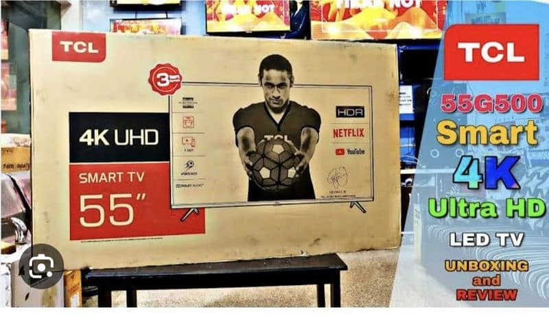 43 INCH TCL ANDROID LED 4K UHD    03221257237 2
