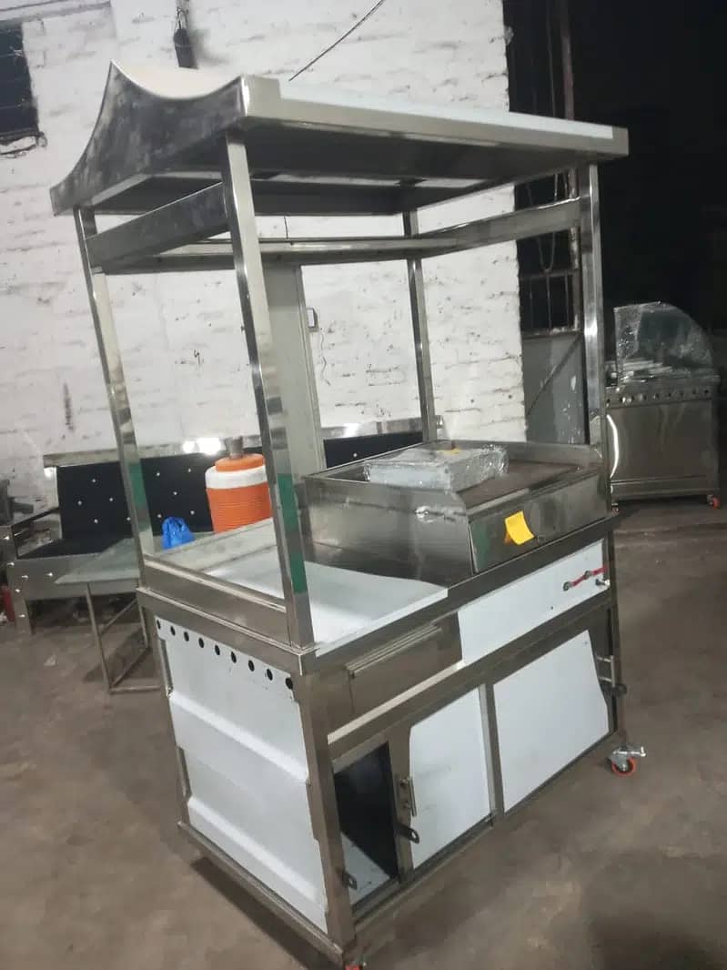 shawarma counter / Hot plate / grill counter / bbq counter for sale 8