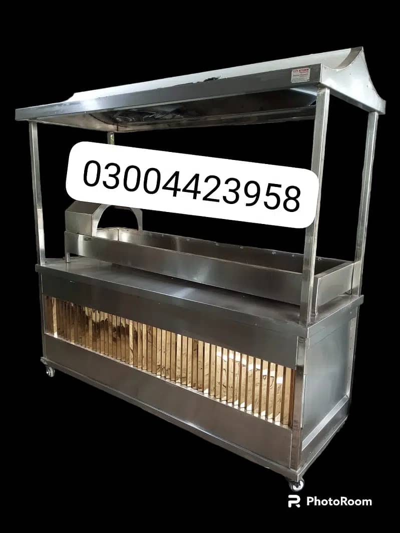 shawarma counter / Hot plate / grill counter / bbq counter for sale 14