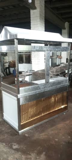 shawarma counter / Hot plate / grill counter / bbq counter for sale