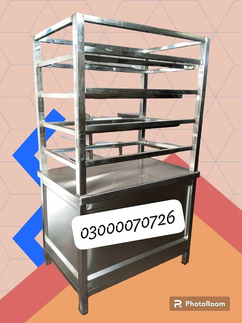 Cake Counter / Chilled Counter / Heat Counter / Bakery Racks 18