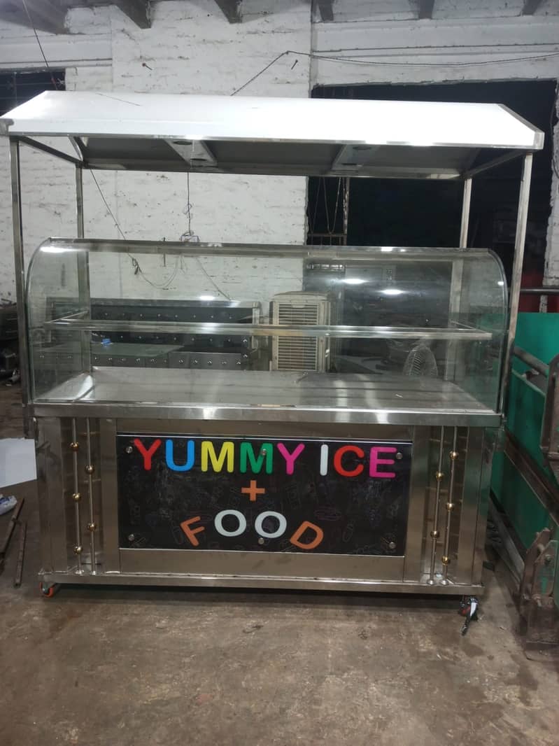 shawarma counter / Hot plate / grill counter / bbq counter for sale 2