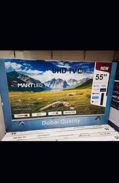 new Modal 55, inch led Tv Warranty 3 YEARS box pack O32245O5586