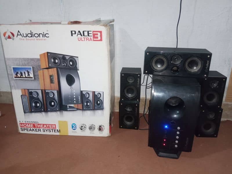 Audionic 5.1 Pace 3 Ultra ,  Phone # 03326236049 7