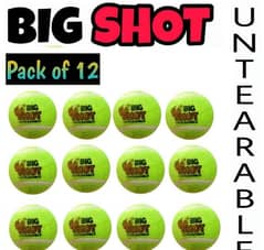 Big Shot Cricket Balls, Pack Of 12 (03135124940) COD AVAILABLE