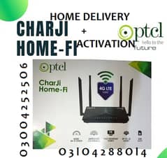 Ptcl Charji HomeFi Modem Router 250GB Data Monthly 1600 per Month