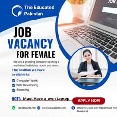 Female Required For office