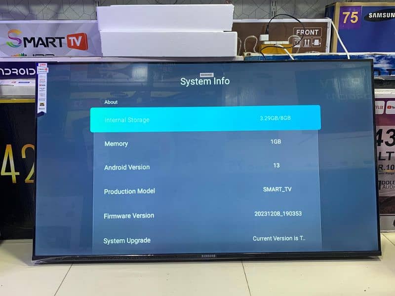 Led tv 55 inch android smart led tv new model 2024 2
