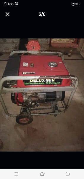 5.5 KVA generator for sale bht majbore me sale karrha hu plss 2