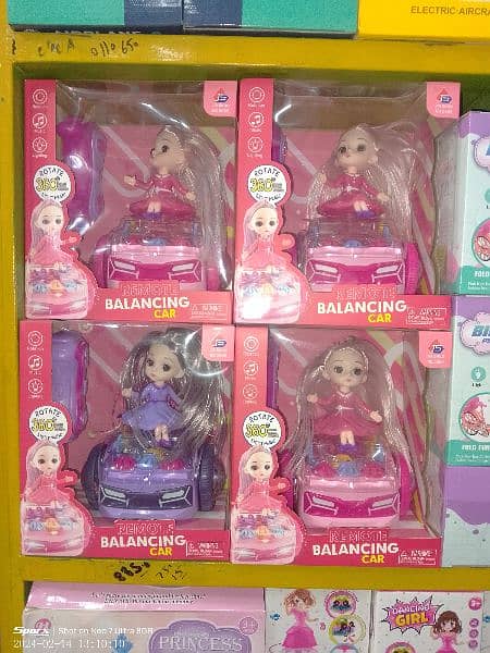 balance car doll and remote control 0