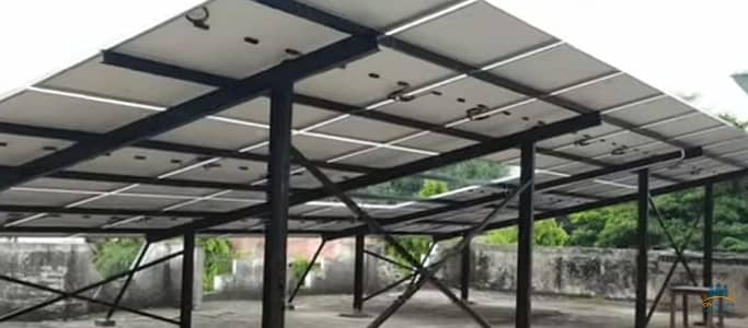solar system installation