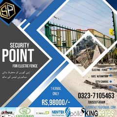 Electric Fance security system provide by Security Point