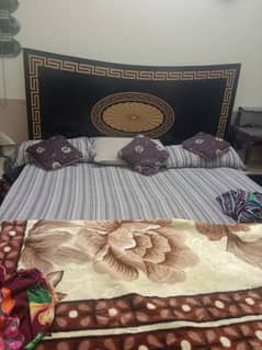 bed set and side tables