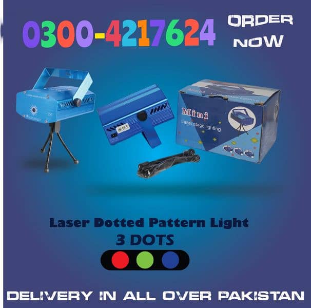 Mini LED Laser Projector Decorations Laser Disco Light Laser Ligh 1