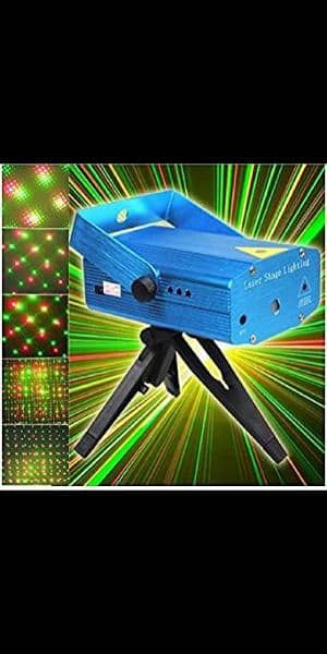 Mini LED Laser Projector Decorations Laser Disco Light Laser Ligh 8