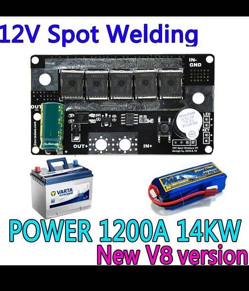 DIY Storage Mini Touch spot Welder 5V 6 Speed Adjustable 18650 Li-io 6