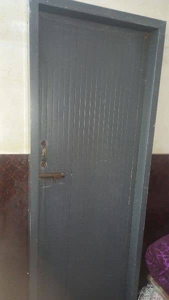 PVC washroom door with chokhat 1