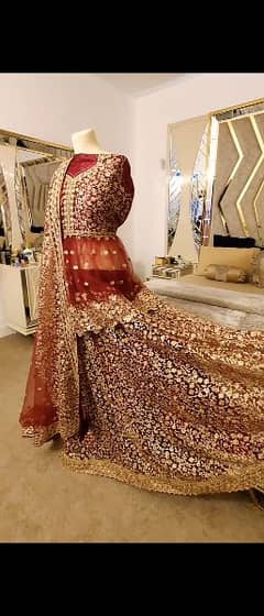 Bridal Dress for Baraat New Unstitched 0