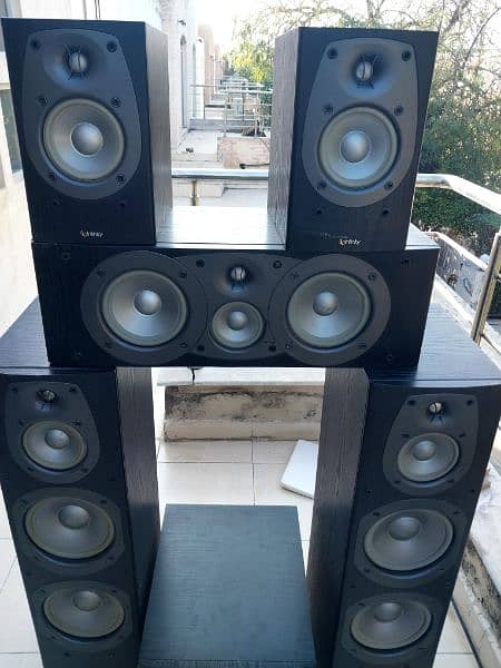 INFINITY BETA SERIES LIKE JBL BOSE KLIPSCH DENON MARANTZ ONKYO KEF 6