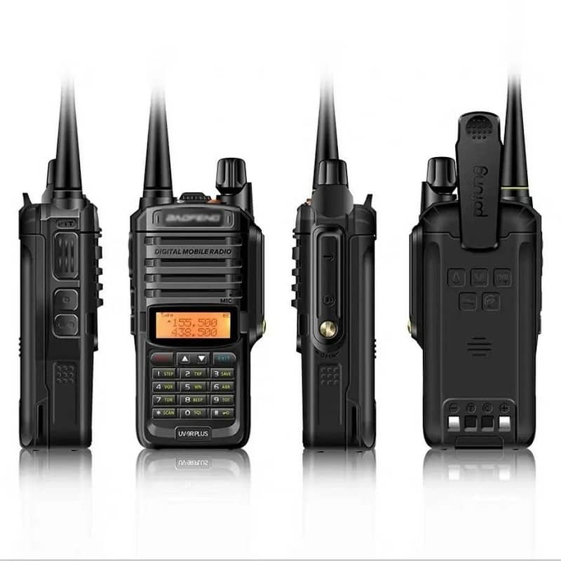 UV-9R Plus high volt waterproof walkie talkies set VHF & UHF supported 1