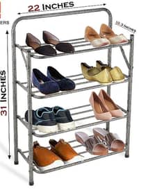 Folding Show Rack 4/5 Layers Shoe stand available