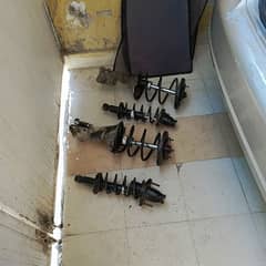 02 front and 02 rear shock of Honda civic 2006 are available 0