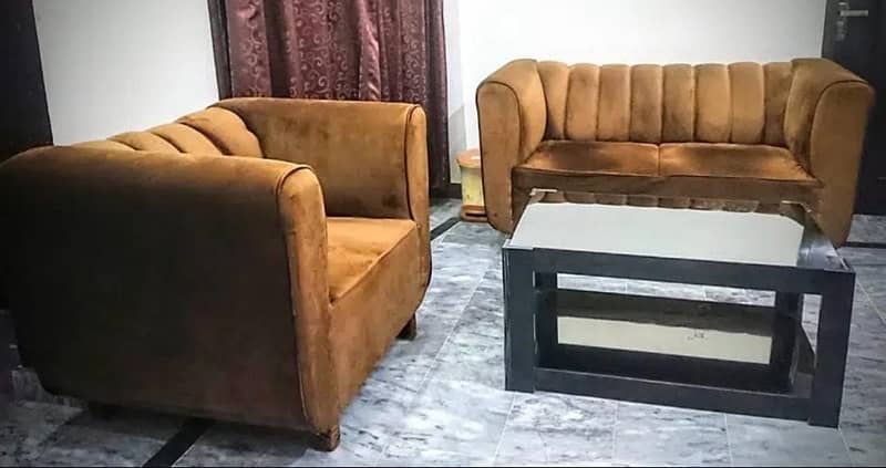 Sofa 3 seat velvet poshish 0