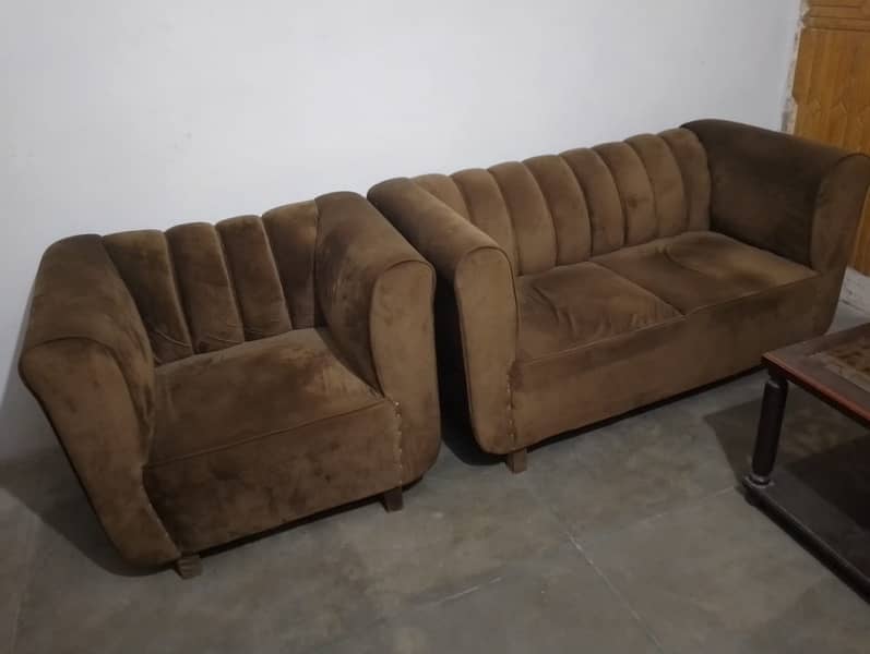 Sofa 3 seat velvet poshish 2