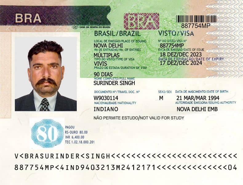 Morocco Colombia Visa Brazil Mexico Suriname Cuba  visit business 3