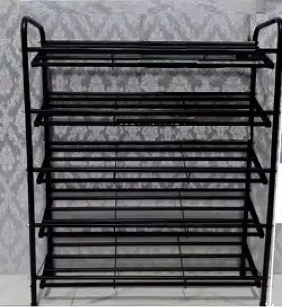 4/5 steps shoe rack iron made Shoe stand available 7