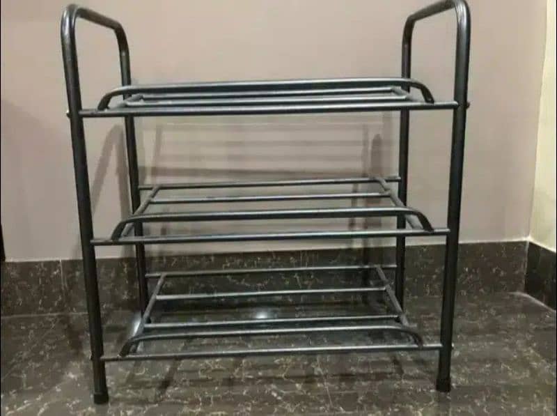 4/5 steps shoe rack iron made Shoe stand available 8
