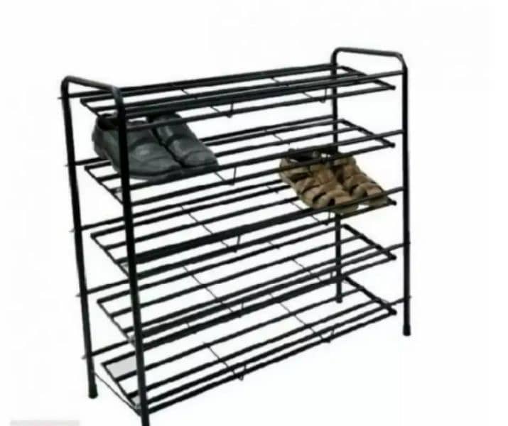 4/5 steps shoe rack iron made Shoe stand available 9