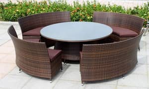 Sofa set /Round shape sofa/8 seater sofa/table/dining table