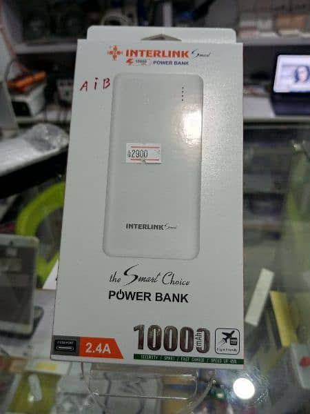 Power Banks 10000-20000mah branded. تربیلا غازی Pick Up only 6