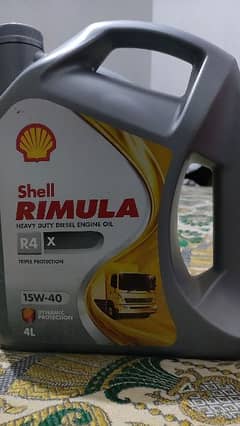 Shell Rimula R4 X Triple protection 15w-40 heavy duty diesel oil