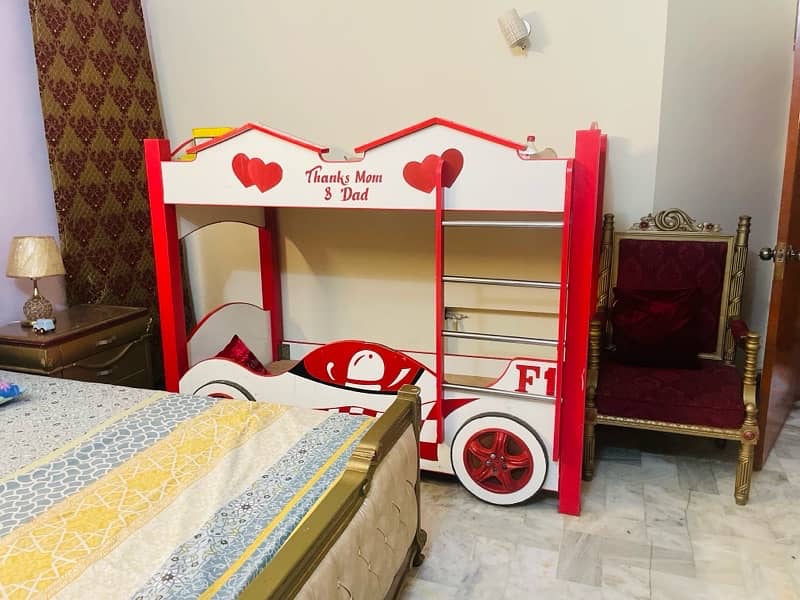 kids bed | bunk bed| wooden bunk bed | double story bed for sale 0
